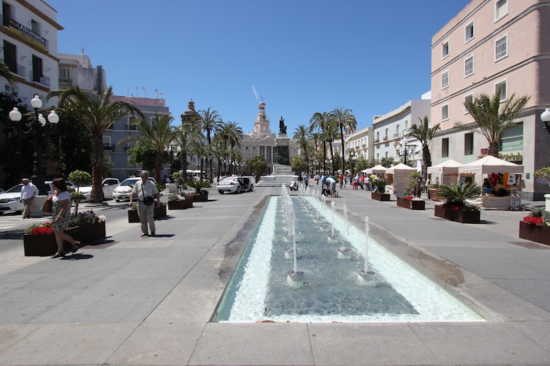 Площадь Сан-Хуан-де-Диос в Кадисе