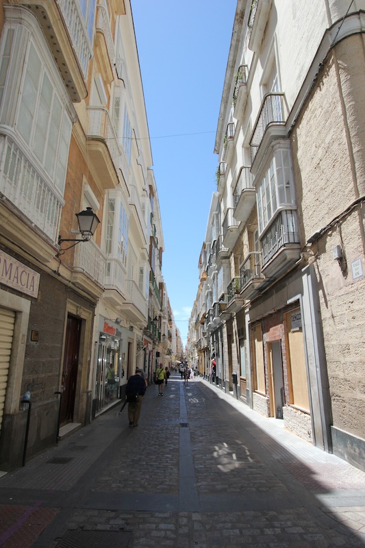 Улица Сан-Хосе в Кадисе