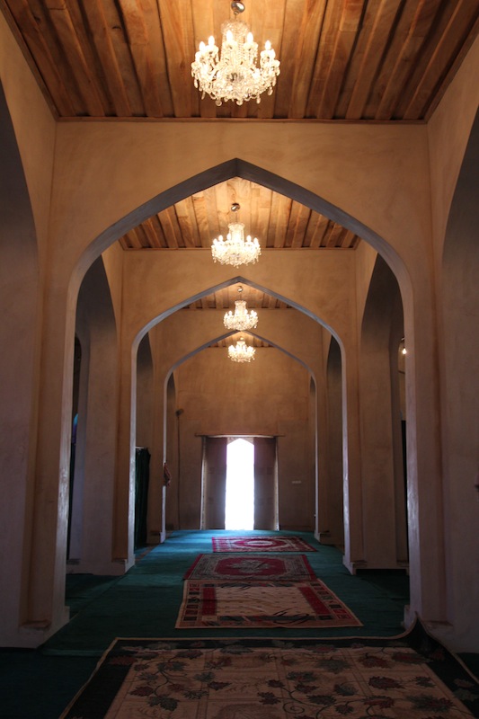 Интерьер мечети Улу-месджид