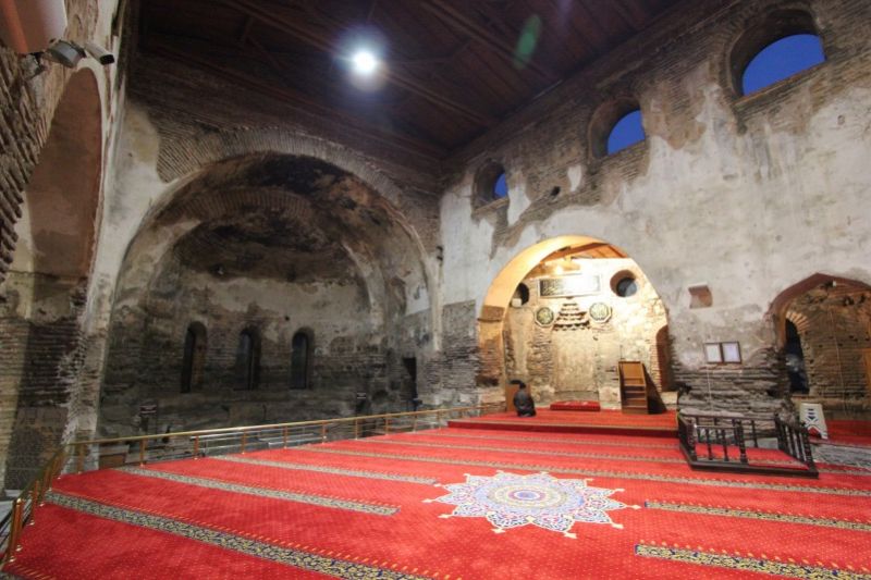 Внутри мечети Айя-София
