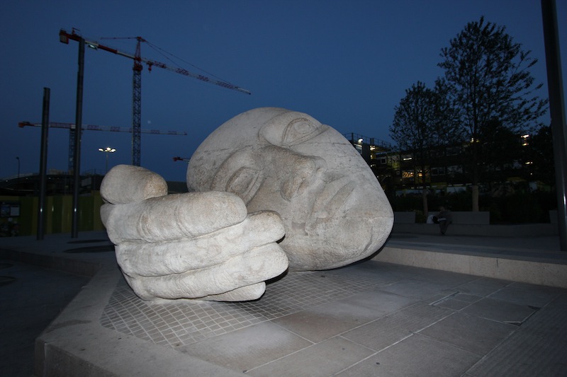 Скульптура Слушатель Анри де Миллера