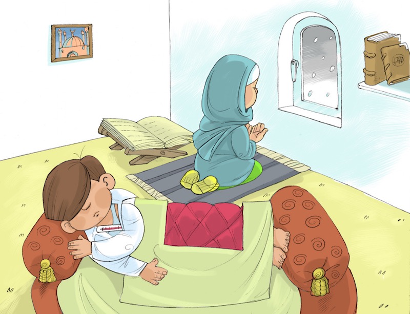 Мама сон исламский. Дети в Исламе. Исламские истории для детей.