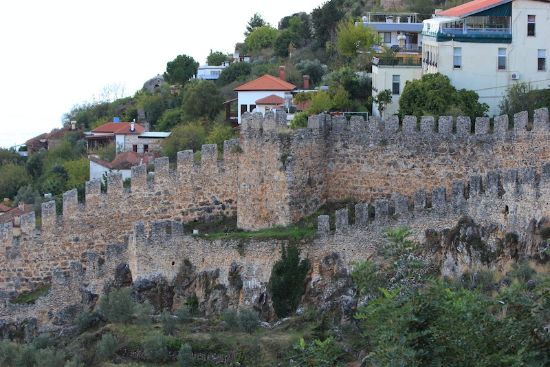 Восточный участок крепостной стены