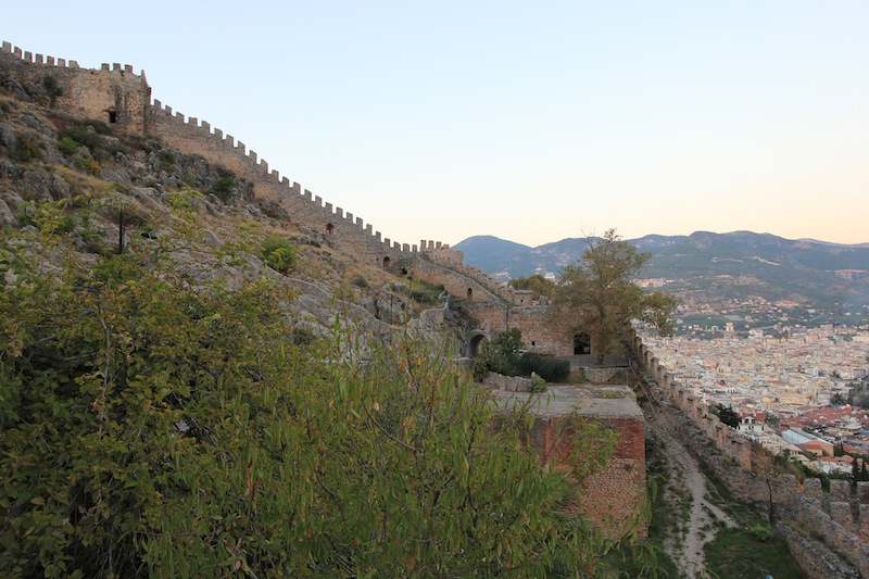 Крепостные стены Аланьи
