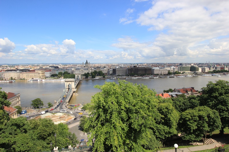 Вид на Дунай с Крепостного холма