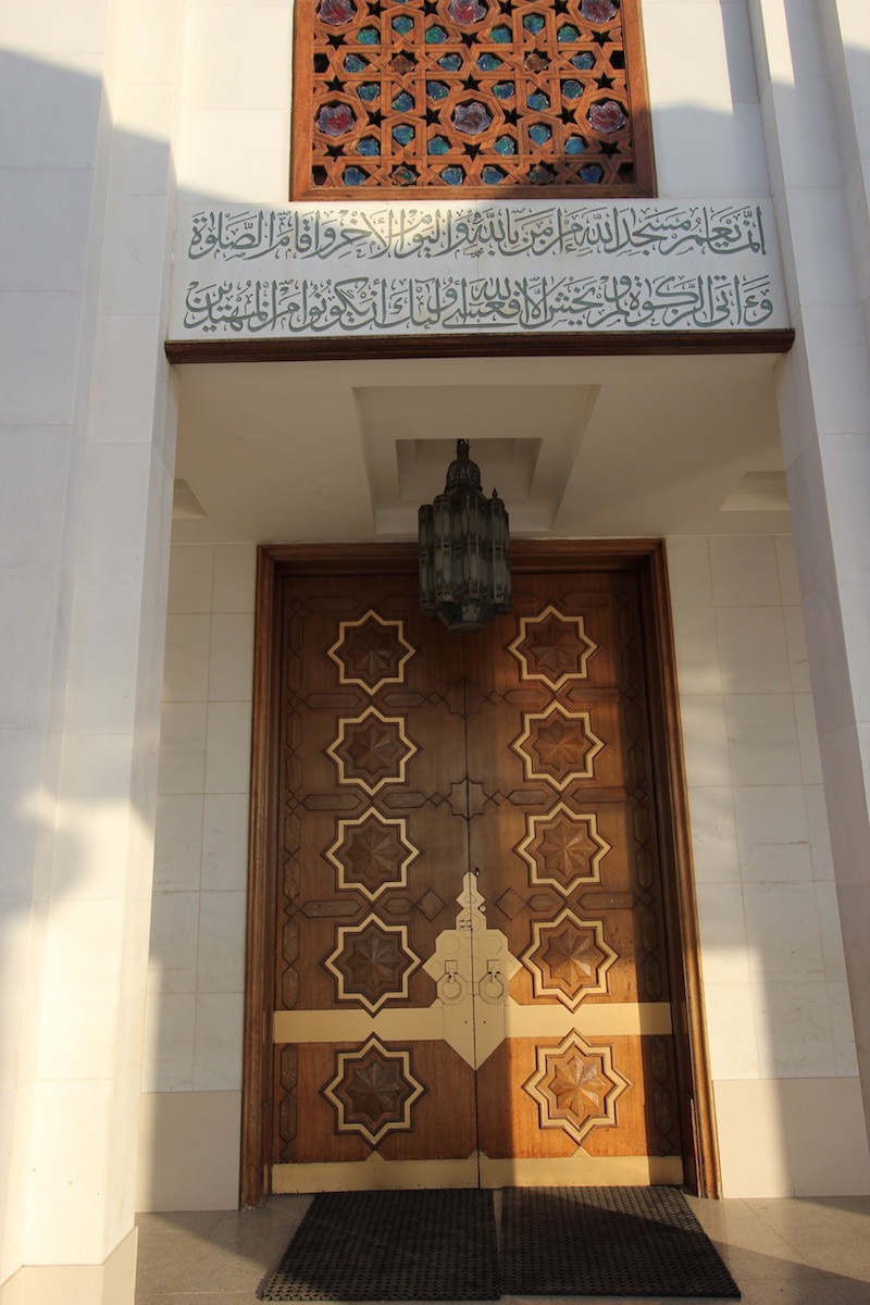 Вход в мечеть Хасана аль-Анани