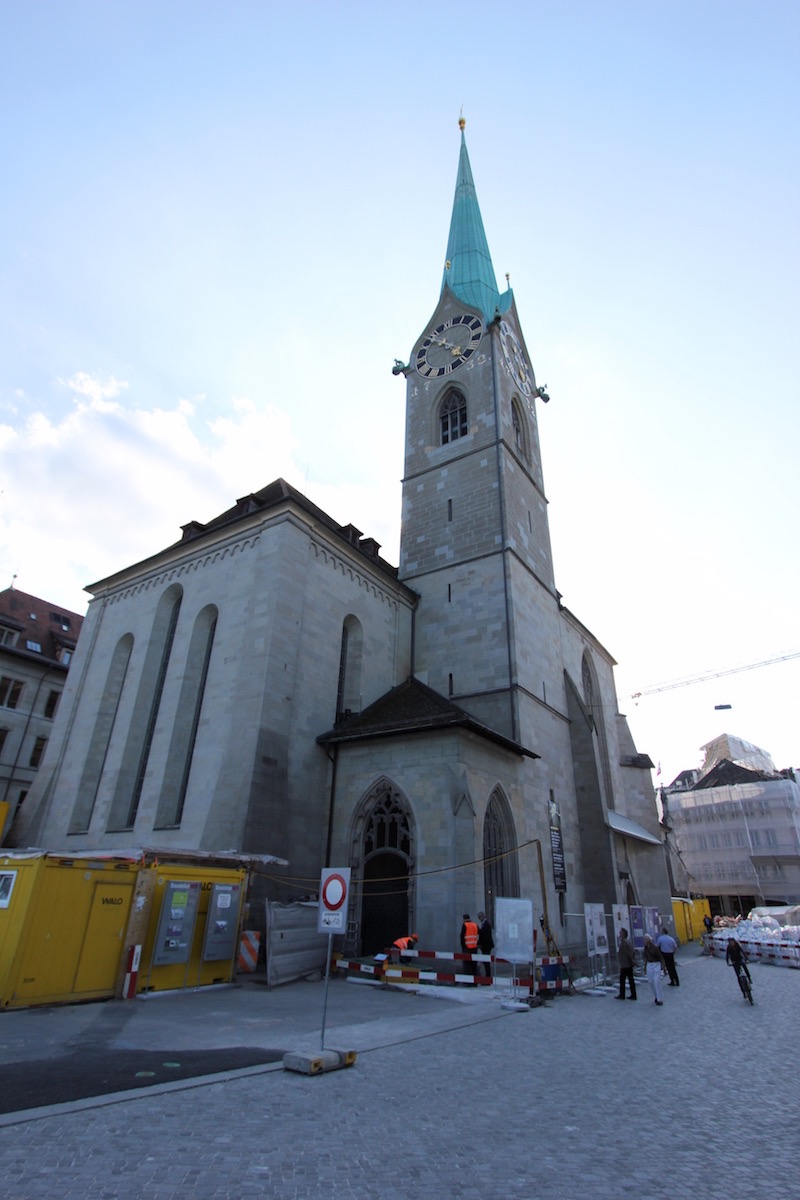 Церковь Фраумюнстер в Цюрихе