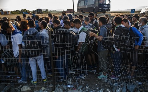 Мигранты в Европе. Фото: Global Look Press